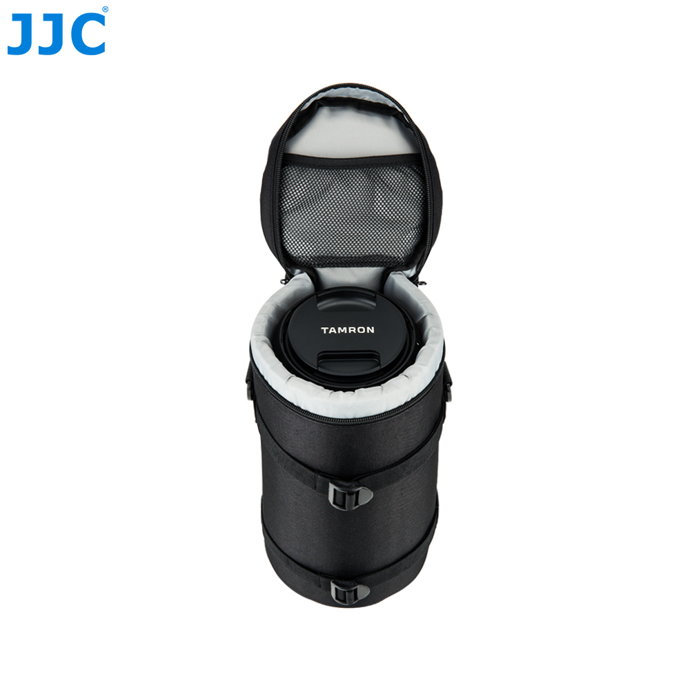 JJC DLP-6 Deluxe Lens Pouch for Canon Zoom Lens EF 100-400mm 1:4.5-5.6L is Ultra Sonic EF 70-200mm/Nikon AF Nikkor 80-200mm 