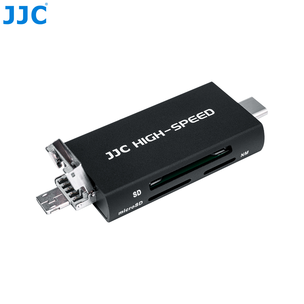 Jansicotek SD Card Reader, Micro TF Compact Flash Card Reader with 3 in 1  USB 3.0/